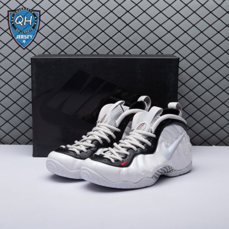 Nike Air Foamposite Pro White Black University Red 624041-103 Men's