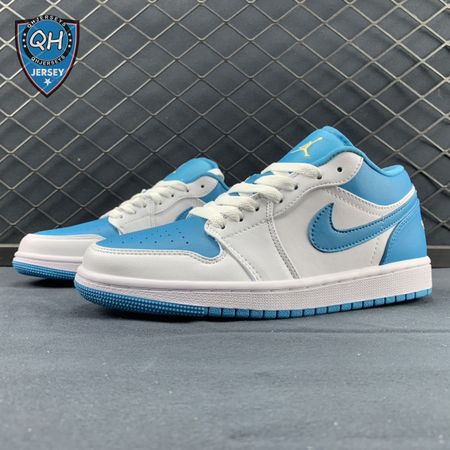 Jordan 1 Low Aquatone 553558-174 Unisex