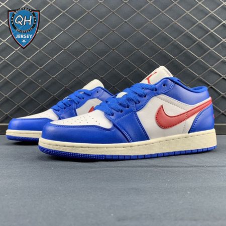 Jordan 1 Low Sport Blue Gym Red DC0774-416 Unisex