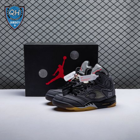 Off-White x Air Jordan 5 Retro SP 'Muslin' Men's