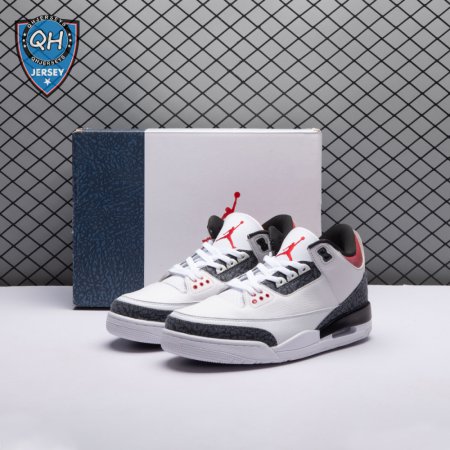 Air Jordan 3 Retro Denim SE 'Fire Red' Men's