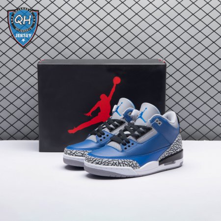 Jordan 3 Retro Varsity Royal Cement CT8532-400 Men's