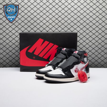 Jordan 1 Retro High Black Gym Red Men's