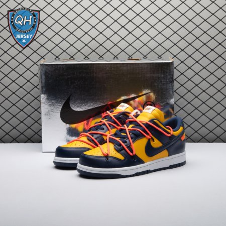 Off-White x Dunk Low 'University Gold' Unisex