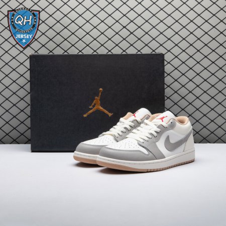 Jordan 1 Low Sail College Grey Rattan 553558-169 Unisex