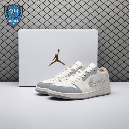 Jordan 1 Low Sail Soft Pearl IH7323-100 Unisex