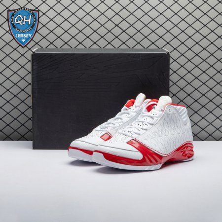 Jordan 23 White Varsity Red 318376-161 Men's