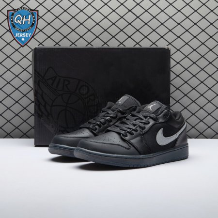 Jordan 1 Low Black White Dark Smoke Grey HV5968-001 Unisex