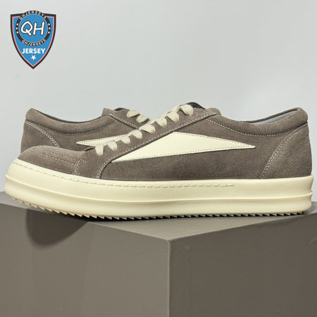 Rick Owens Vans Low-Top Chamois Leather Grey