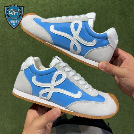 LOEWE Flow Runner Light Gray and Moon Blue