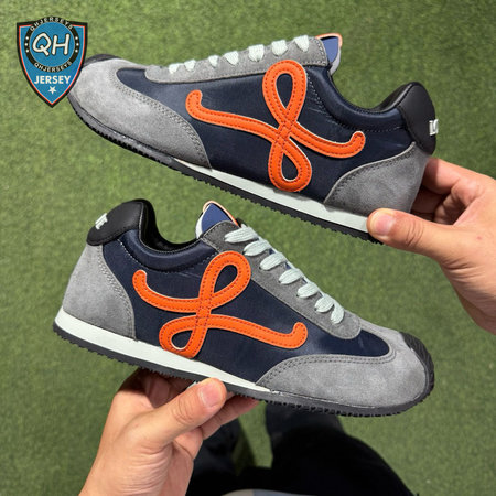 LOEWE Flow Runner Dark Grey,Black Blue and Orange