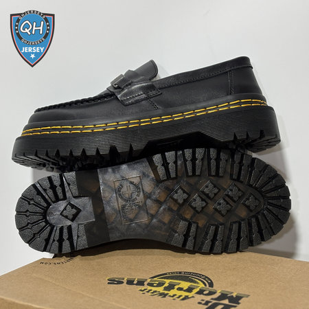 Dr.Martens Black Platform Loafers