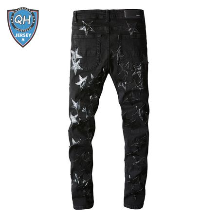 Amiri Stars Jeans Black
