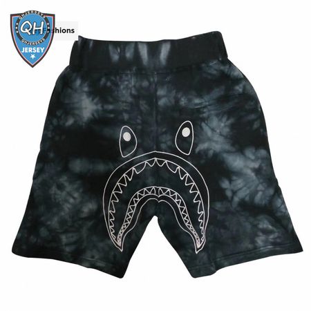 Bape Tie Dye Shark Sweat Shorts