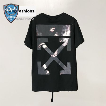 Off White Caravaggio Diag Arrow Tee
