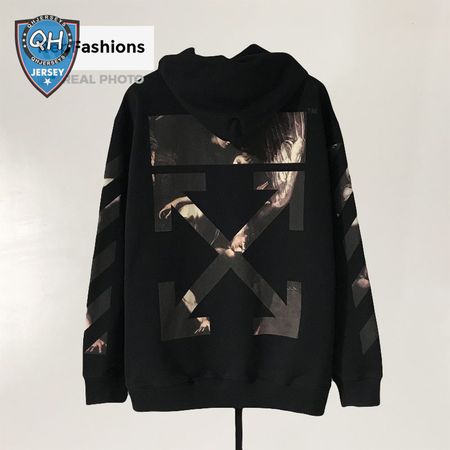 Off White Caravaggio Diag Arrow Hoodie