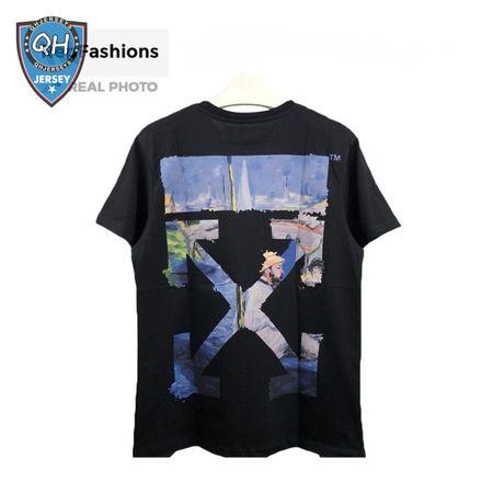 Off White Colored Diag Arrows T Shirt
