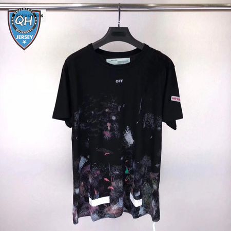 Off White Galaxy Brushed Tee