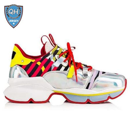 CHRISTIAN LOUBOUTIN RED- RUNNER SNEAKER - CL56