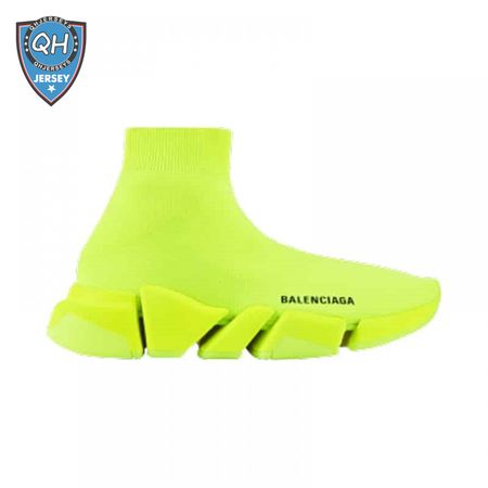 BALENCIAGA MEN'S SPEED 2.0 SNEAKER IN YELLOW - BB140