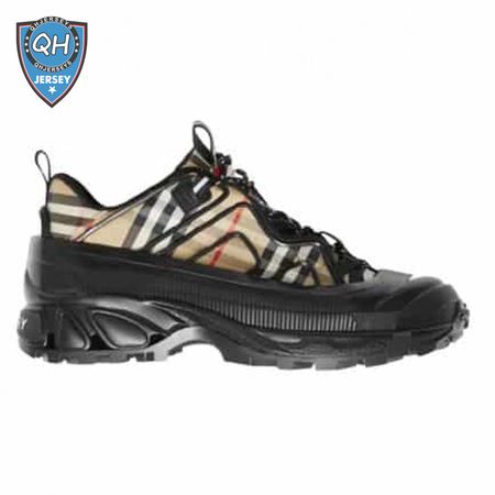 BURBERRY VINTAGE CHECK COTTON AUTHUR SNEAKERS - BBR090