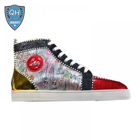 CHRISTIAN LOUBOUTIN HIGH TOP SNEAKER - CL135