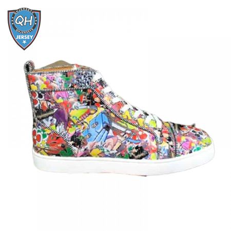 CHRISTIAN LOUBOUTIN HIGH TOP SNEAKER - CL118