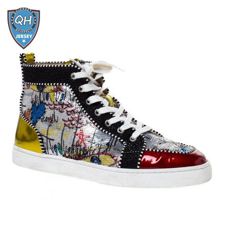 CHRISTIAN LOUBOUTIN HIGH TOP SNEAKER - CL68