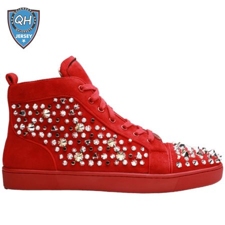 CHRISTIAN LOUBOUTIN HIGH TOP SNEAKER - CL6