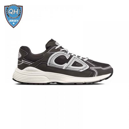 DIOR B30 SNEAKERS BLACK MESH AND TECHNICAL FABRIC - CD88