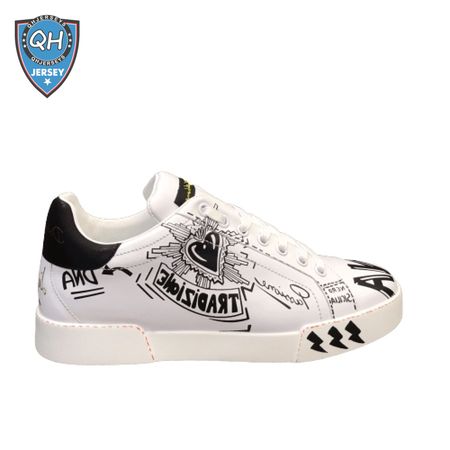 DOLCE & GABBANA CALFSKIN NAPPA PORTOFINO SNEAKERS - DG29