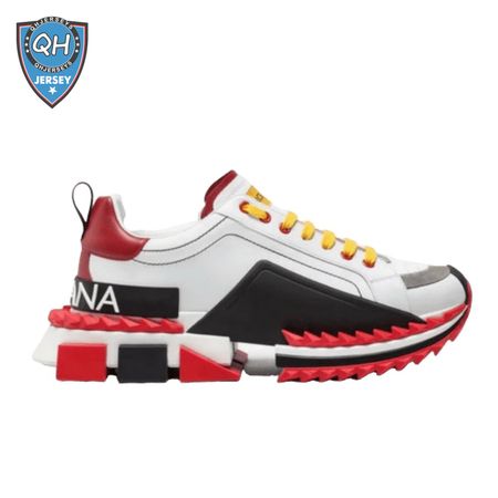 DOLCE & GABBANA SUPER KING MULTICOLOR SNEAKERS - DG39