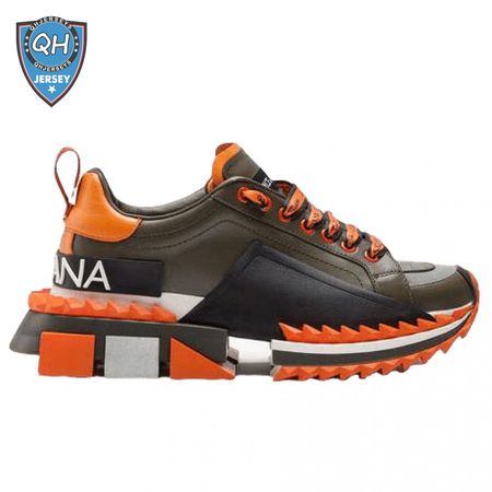 DOLCE & GABBANA SUPER QUEEN MULTICOLOR SNEAKERS - DG34