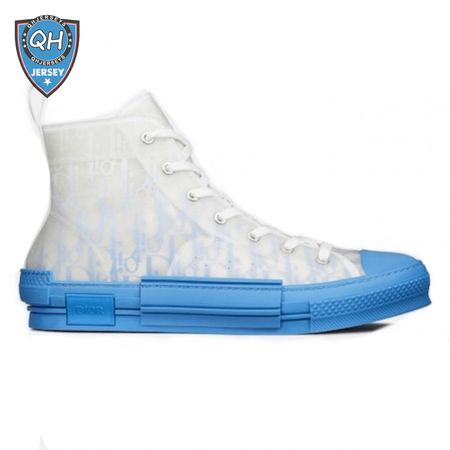 B23 HIGH-TOP SNEAKER WITH GRADIENT BLUE DIOR OBLIQUE CANVAS