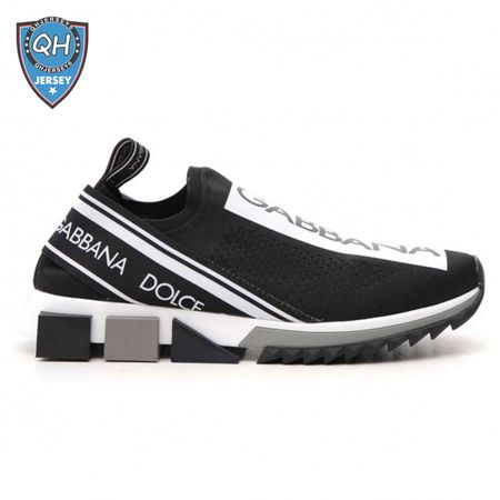 DOLCE & GABBANA STRETCH MESH SORRENTO SNEAKERS WITH LOGO - DG46