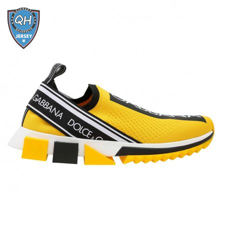 DOLCE & GABBANA STRETCH MESH SORRENTO SNEAKERS WITH LOGO - DG48