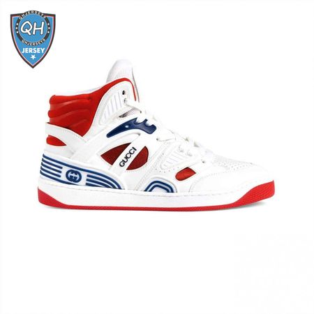 GUCCI BASKET SNEAKERS WHITE DEMETRA - GC068