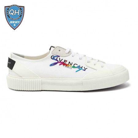 GIVENCHY TENNIS LOGO-EMBROIDERED SNEAKER - GVC39