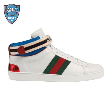 GUCCI STRIPE ACE HIGH-TOP SNEAKER - GC51