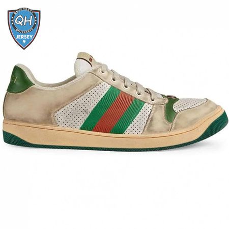 GUCCI SCREENER LEATHER SNEAKER - GC53