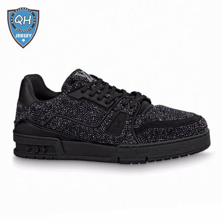 glitter sneaekers black trainer - 223