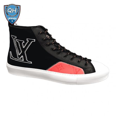 tattoo high top black sneaker - 77