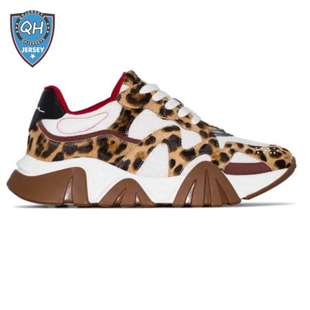 VERSACE LEOPARD PRINT SNEAKERS - VS37